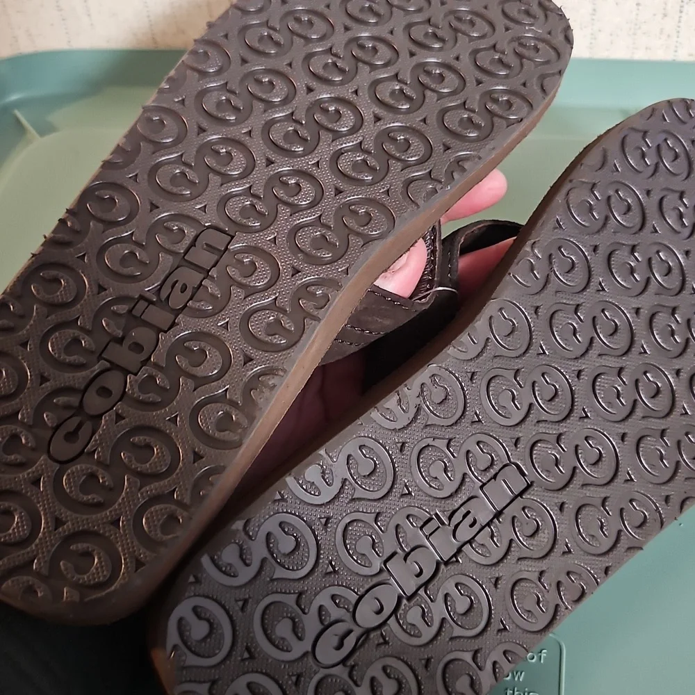 Cobian CAMPO DEL SOL Mens Lazo Sandals: BROWN: NEW WITH TAGS: SIZE 9
